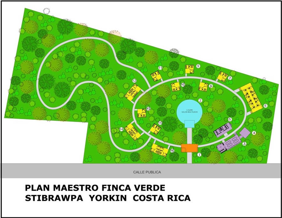 Plan Maestro de Finca Verde en yorkín